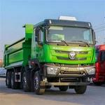 Форма 8500ММ*2550ММ*3400ММ заднего самосвала AUMAN GTL 8*4 красная