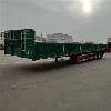 Полуприцеп ограждения Прицеп с боковой стенкой Планшетный прицеп с боковой стенкой